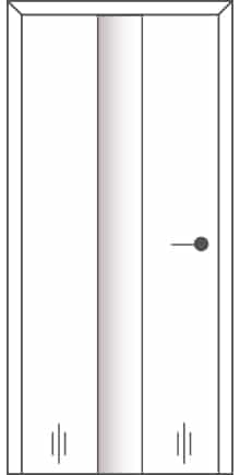 LINEA BASIC Stollentür 2 b-m-s