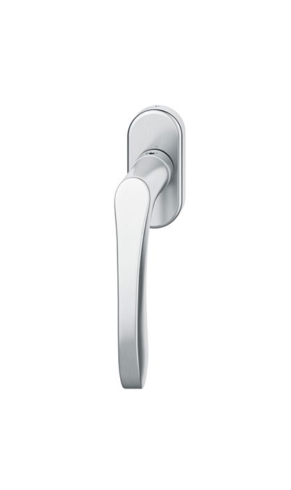Fenstergriff BK.9_Edelstahl matt_mit Rastung
