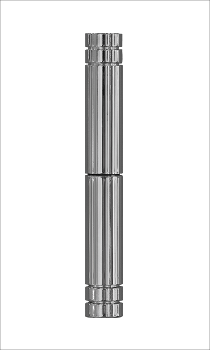 Sühac Flachkopf 2-teilig Chromoptik
