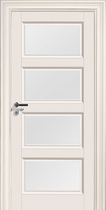 PALAIS D7 Weiss Seidenmatt SATINIERT