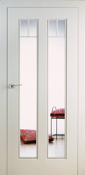 AVANTGARDE PERLA PA 3.6 Weiss seidenmatt, Glas Float klar