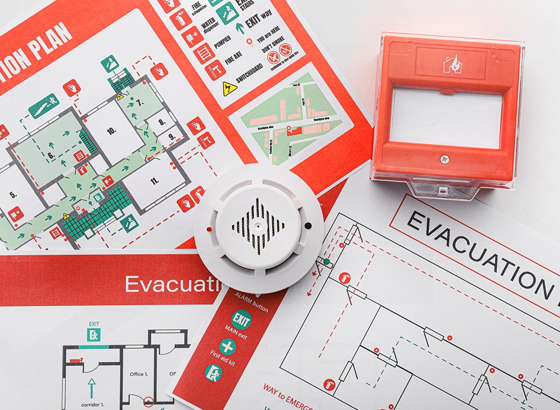 Magazin Beitrag Feuerschutz Rettungsplan Magazin Beitrag Feuerschutz Rettungsplan