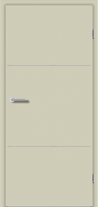 ROYAL-531 in G-TEC® FeelJade matt CN05 mit Lisenen in Edelstahl-Optik