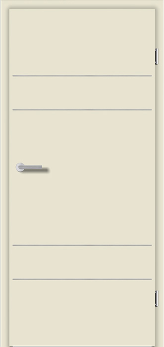 ROYAL-552 in G-TEC® LiveSimple matt CN08 mit Lisenen in Edelstahl-Optik