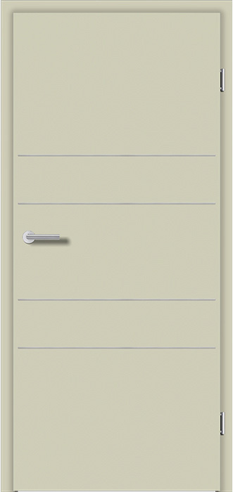 ROYAL-553 in G-TEC® FeelJade matt CN05 mit Lisenen in Edelstahl-Optik