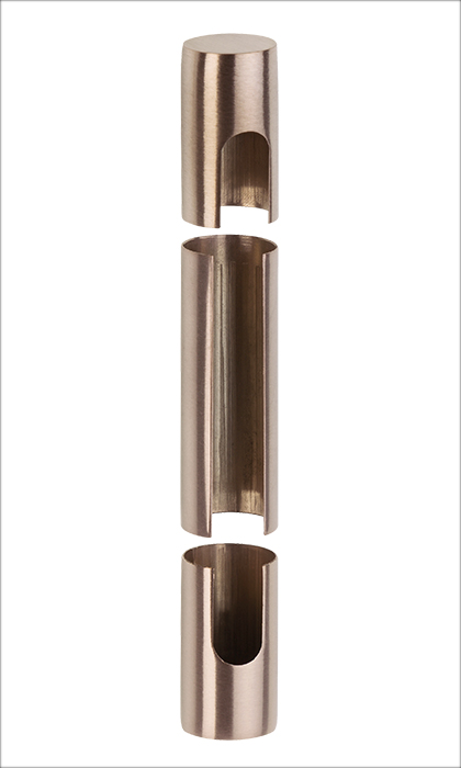 Sühac Übersteckhülsen 3-tlg. PVD Bronze
